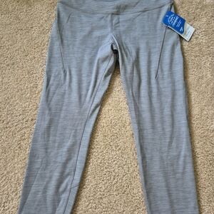 Brooks Heather Gray Performance Leggings
